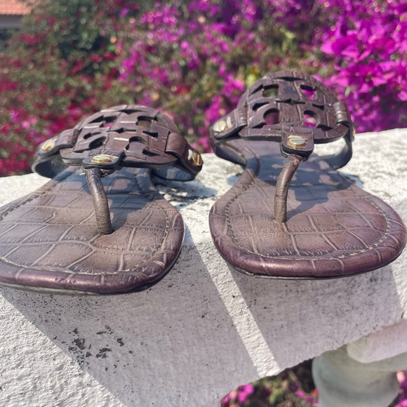 Tory Burch Miller Sandals. - Picture 4 of 12